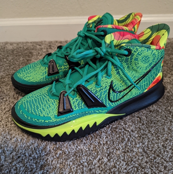 Nike Shoes Mens Nike Kyrie 7 Kyd Weatherman Shoe Size 15 Green Black Volt Cq932630 Poshmark